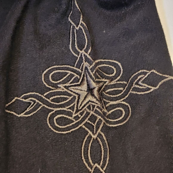 VINTAGE HARLEY-DAVIDSON WOMENS PLUS SIZE 1X DOUBLE BREASTED COAT EMBROIDERED - Picture 2 of 14